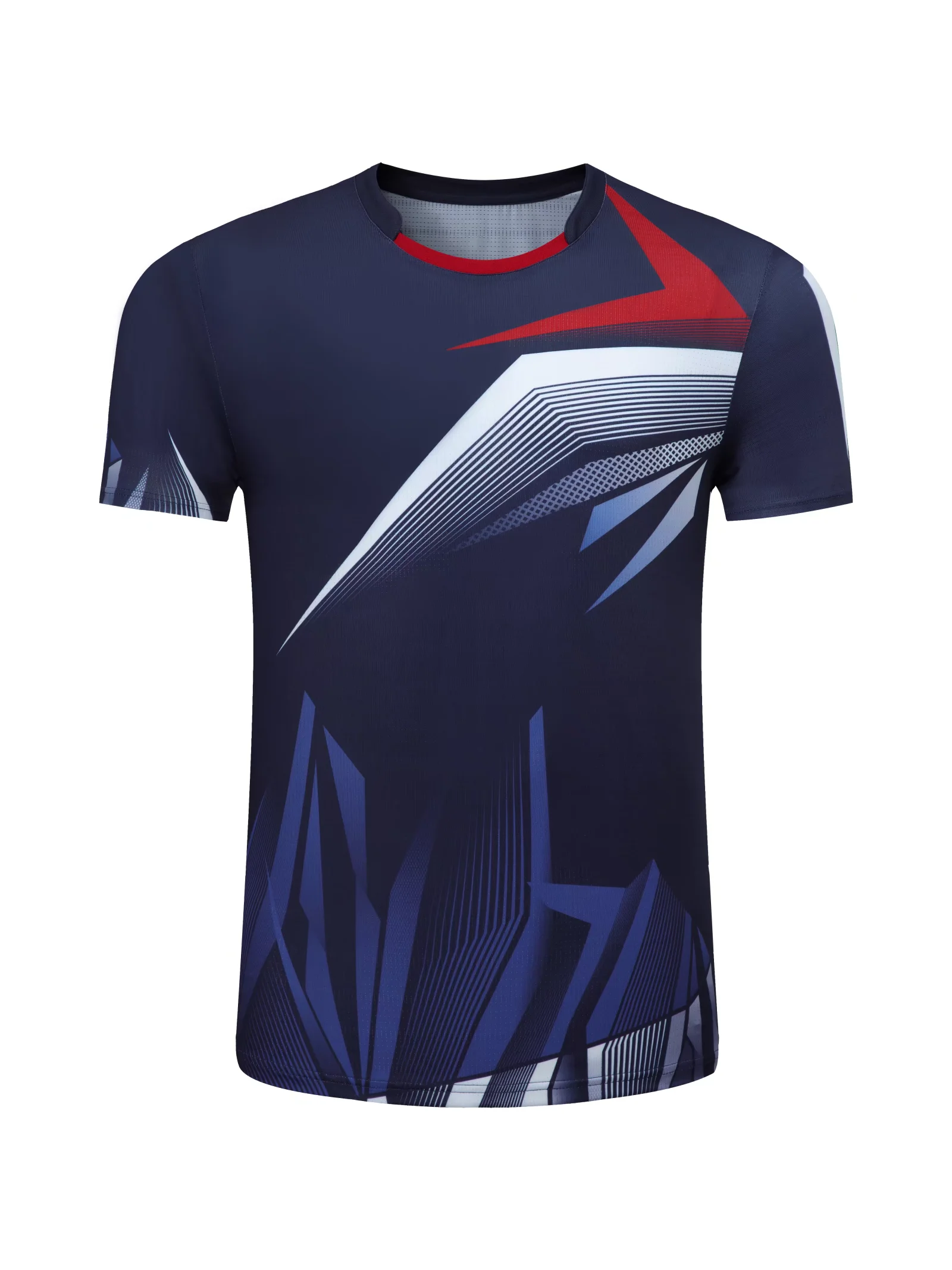 2026 Men's Black Casual Sports Breathable Table Tennis Apparel